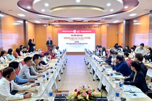 Tọa đàm khoa học quốc tế “Thương mại hóa tài sản trí tuệ - Kinh nghiệm của Đức và Việt Nam” tại Trường ĐH Luật Huế ngày 8/10.