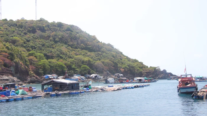 Đảo Hòn Chuối, Cà Mau nằm cách đất liền khoảng 17 hải lý.