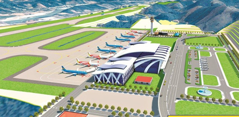 Phối cảnh tổng thể dự án sân bay Sa Pa