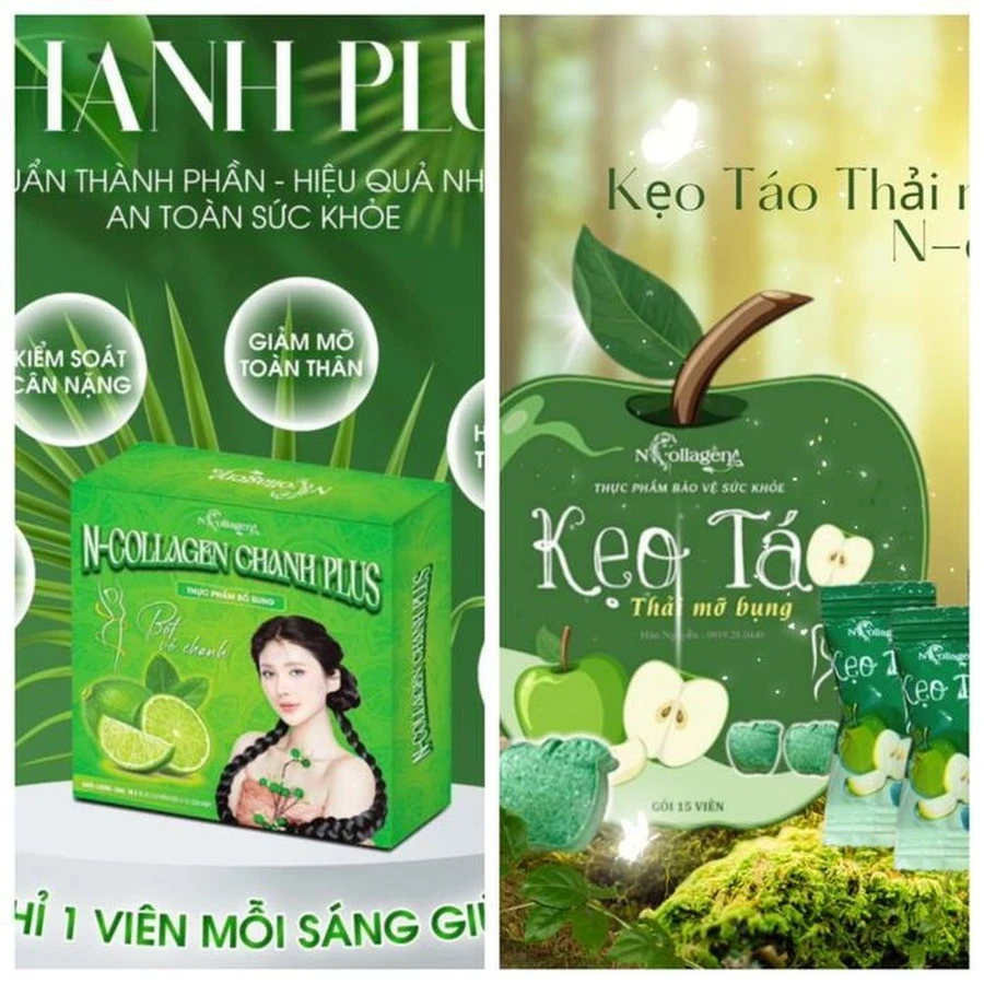 Sản phẩm do Ngân Collagen quảng cáo chưa được cấp giấy đăng ký công bố