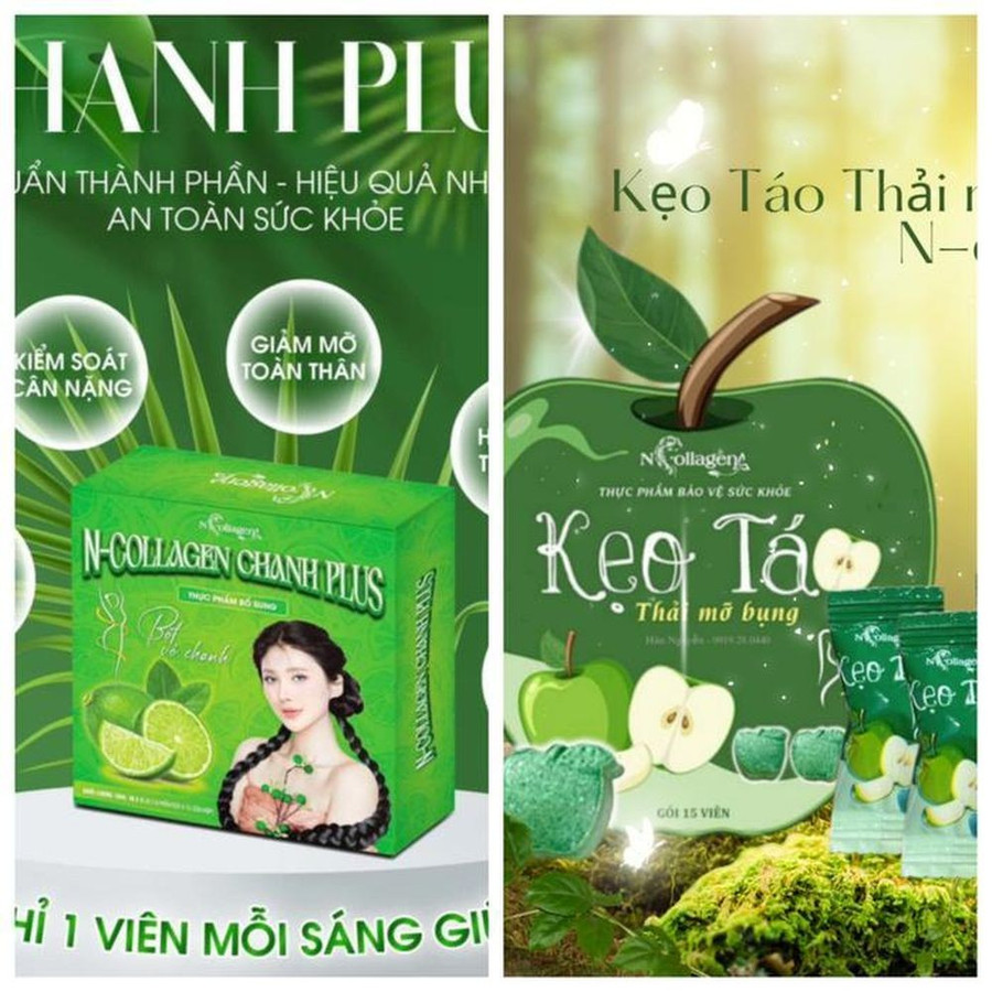 Sản phẩm do Ngân Collagen quảng cáo chưa được cấp giấy đăng ký công bố