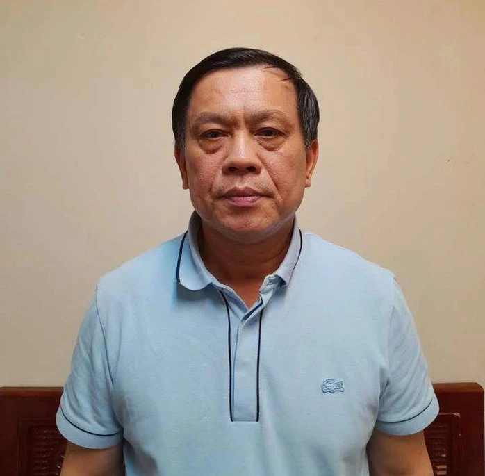 Bị can Nguyễn Bá Hoan, Thứ trưởng Bộ Lao động - Thương binh và Xã hội (bộ cũ). Ảnh: Bộ Công an