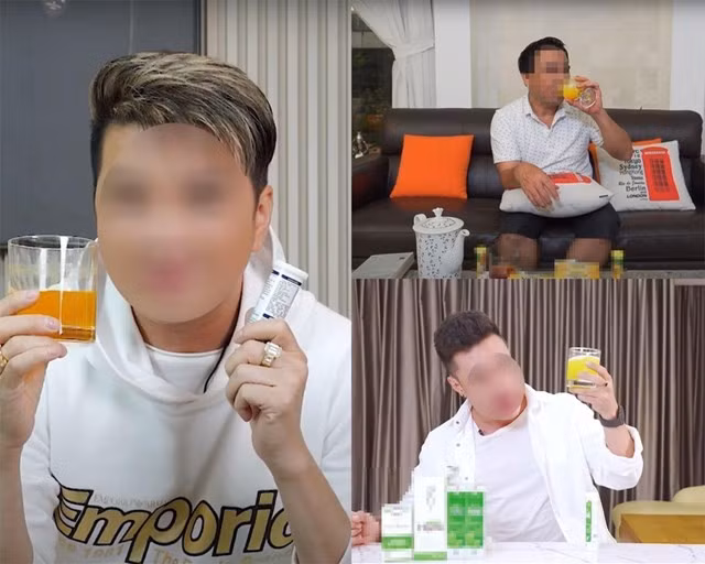 Nhiều nghệ sĩ tham gia quảng cáo thực phẩm chức năng.