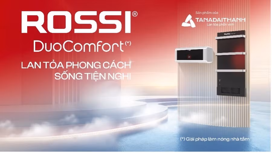 Rossi Duocomfort - lan tỏa phong cách sống tiện nghi