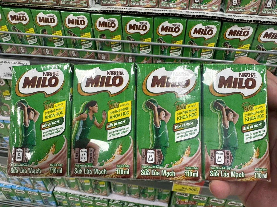 Viện Dinh Dưỡng xuất hiện trên quảng cáo sữa Nestlé Milo