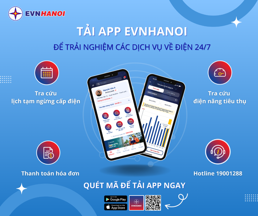 Tải App EVNHANOI để trải nghiệm dịch vụ điện 24/7 picture1-1493.png
