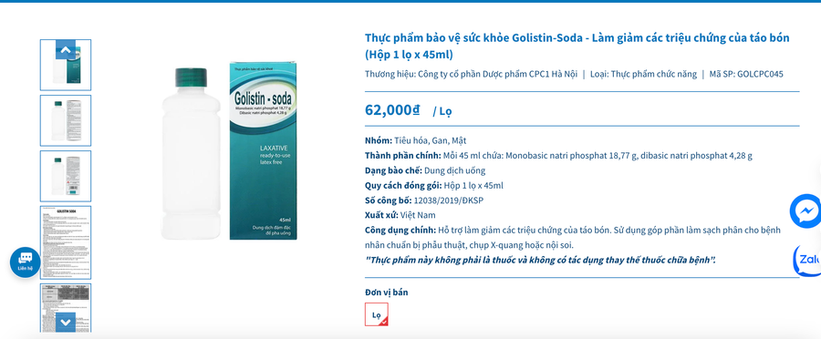 Thực phẩm bảo vệ sức khoẻ GOLISTIN SODA của Công ty Cổ phần dược phẩm CPC1 Hà Nội anh-man-hinh-2025-05-09-luc-003156.png