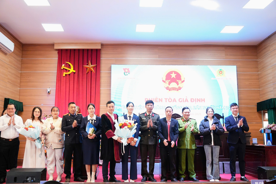 Trường Đại học Thành Đông: Phiên tòa giả định phòng, chống mua bán người