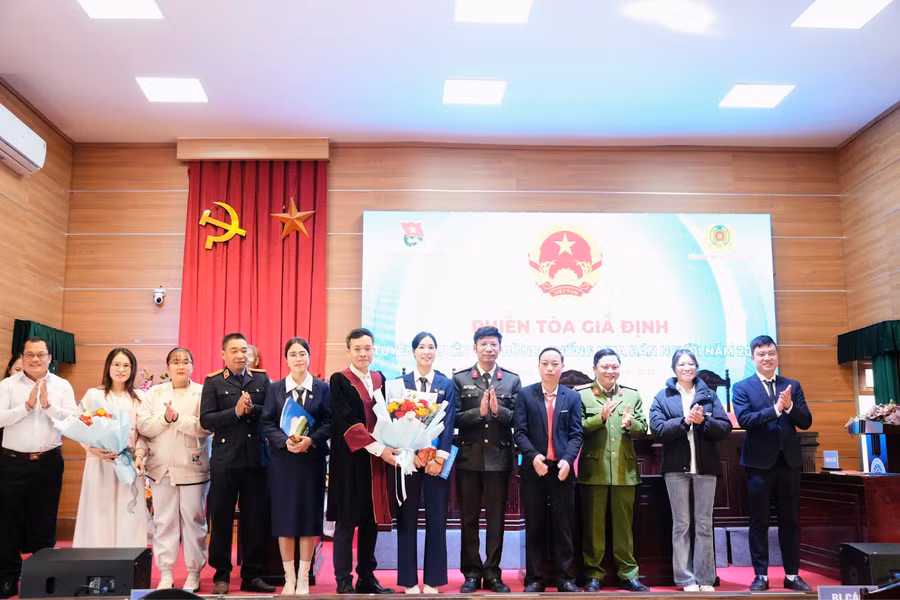 Trường Đại học Thành Đông: Phiên tòa giả định phòng, chống mua bán người