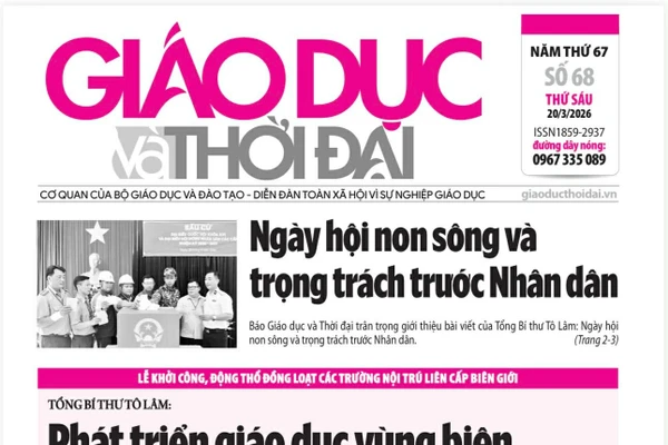 Tin tức báo in 20/3: Thu hẹp khoảng cách, nâng chất giáo dục