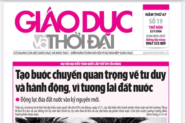 Tin tức báo in 22/1: Thêm động lực với nghề giáo