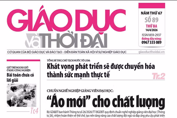 Tin tức báo in 14/4: Nhiều trường đại học mạnh tay 'chiêu hiền'