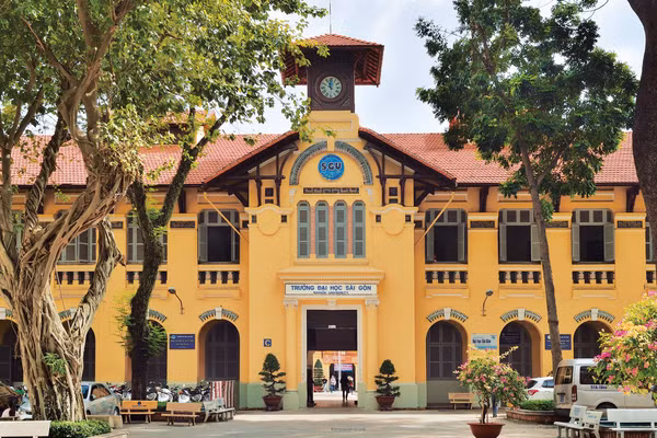 Trường Đại học Sài Gòn ngày nay. Ảnh: SGU.