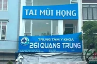 Phòng khám tư nơi vừa xảy ra trường hợp bệnh nhân tử vong sau khi tiêm gây tê.