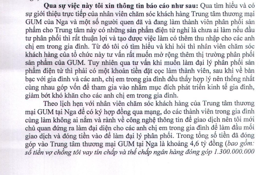 Giải trình của Nguyễn Hồng Lĩnh, Chủ tịch UBND xã Diên Bình.