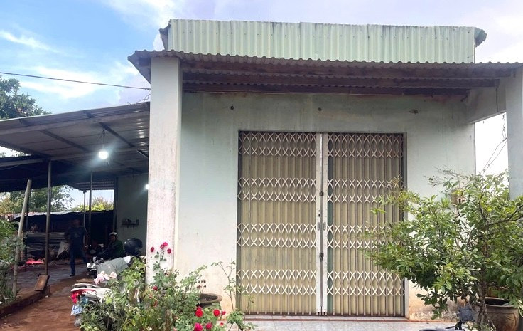 Căn nhà phát hiện 3 mẹ con tử vong. Ảnh: D.H