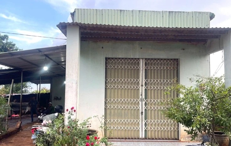 Căn nhà phát hiện 3 mẹ con tử vong. Ảnh: D.H