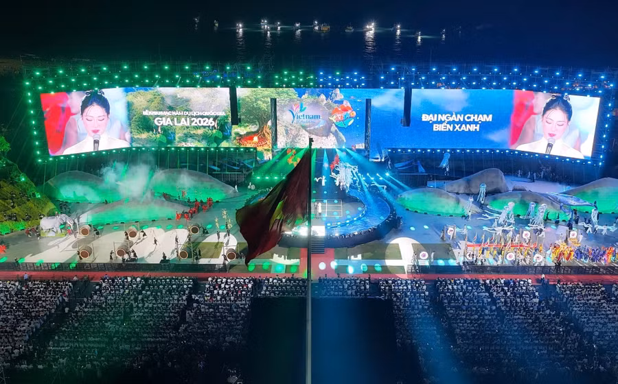 Khai mạc Năm Du lịch quốc gia - Gia Lai 2026. Ảnh: Bảo Lâm.