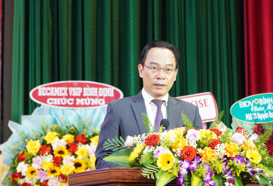 Thứ trưởng Hoàng Minh Sơn phát biểu tại buổi lễ. dsc09353.jpg