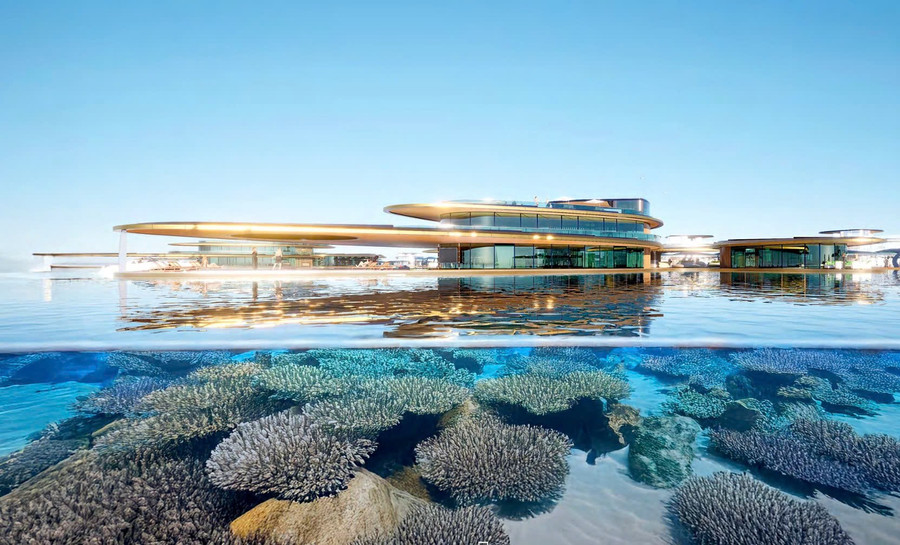 Các dự án đô thị, dịch vụ du lịch nổi tại khu vực đầm Đề Gi dự kiến 6 sao.