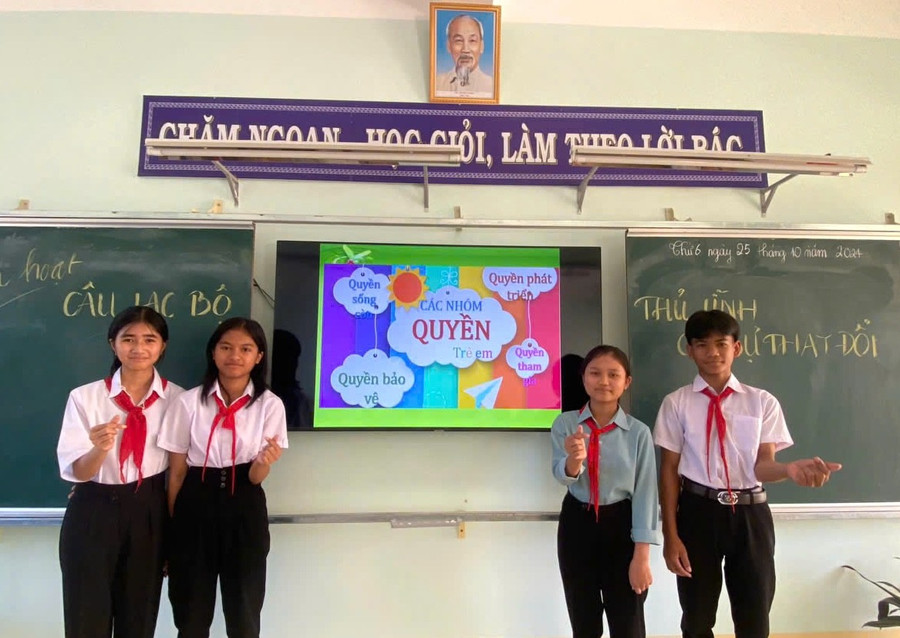 Thành viên của CLB "Thủ lĩnh của sự thay đổi" đã tự tin, mạnh dạn đứng trước đám đông và có thêm kiến thức bổ ích về bình đẳng giới.