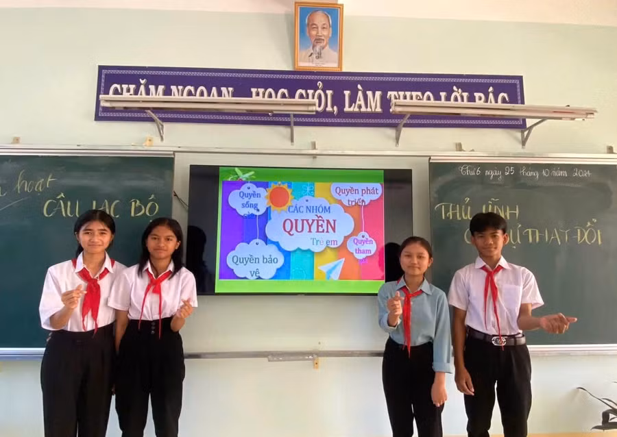 Thành viên của CLB "Thủ lĩnh của sự thay đổi" đã tự tin, mạnh dạn đứng trước đám đông và có thêm kiến thức bổ ích về bình đẳng giới.