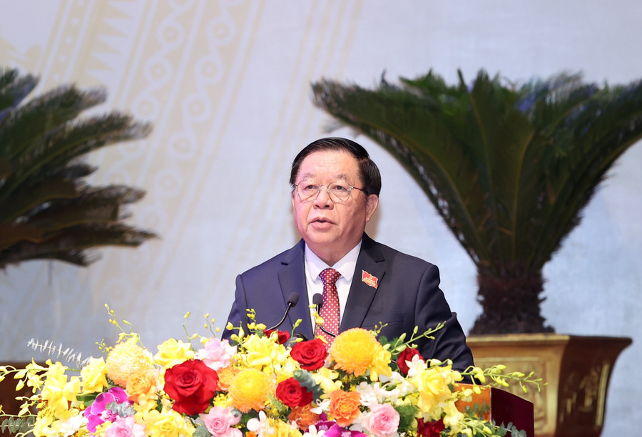Ông Nguyễn Trọng Nghĩa, Trưởng Ban Tuyên giáo và Dân vận Trung ương phát biểu chỉ đạo tại đại hội. 3a5a1962.jpg