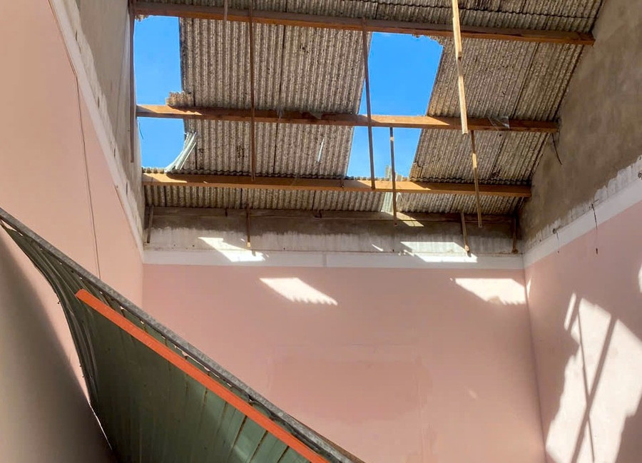 Dù đã chằng chéo kĩ lưỡng, nhưng sức mạnh của bão Kalmaegi gây thiệt hại nặng nề. z7202851744690-52dbf289606705ba29fe009f782d4196.jpg