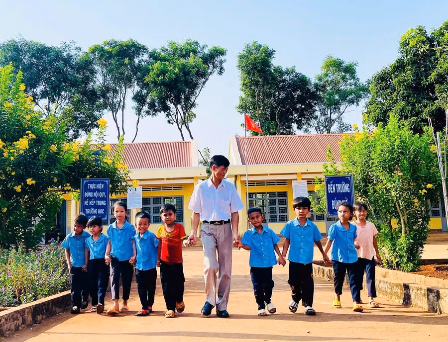 Nhiều học sinh ở Gia Lai còn khó khăn.