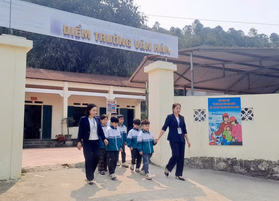 Điểm trường Vân Hán, Trường Tiểu học số 1 Vân Hán (Đồng Hỷ, Thái Nguyên).