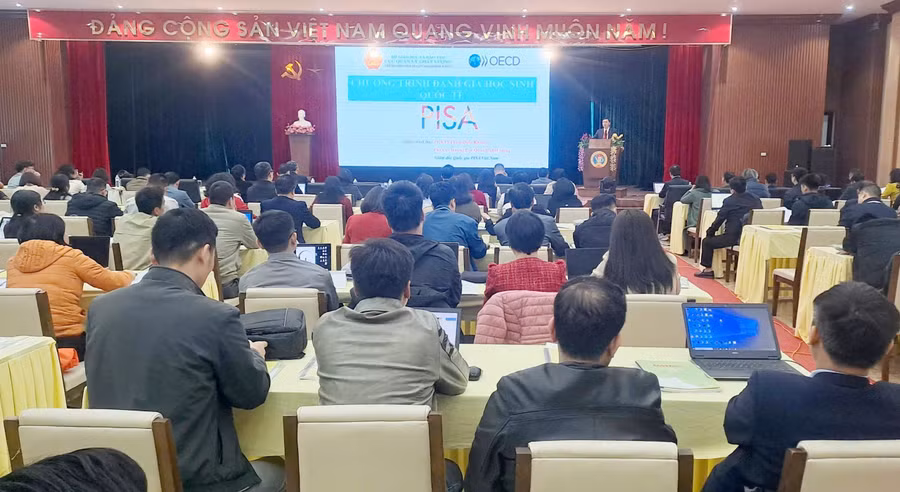 Hội thảo - Tập huấn kỹ thuật khảo sát chính thức PISA chu kỳ 2025.