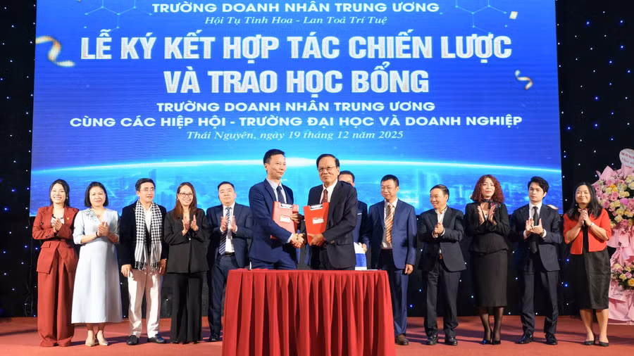 Dấu mốc hợp tác chiến lược vì đội ngũ doanh nhân tương lai
