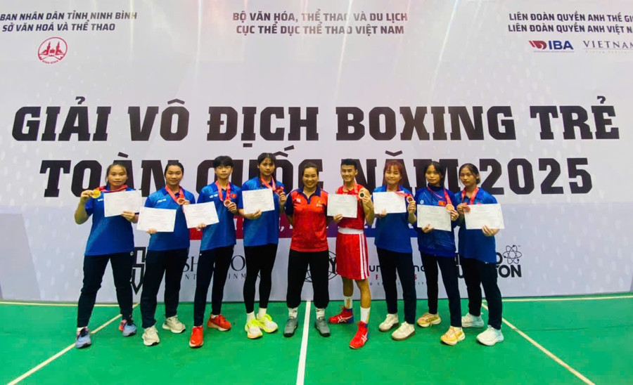 Các vận động viên trẻ của Cao Bằng xuất sắc giành 8 huy chương. boxing-cao-bang.jpg