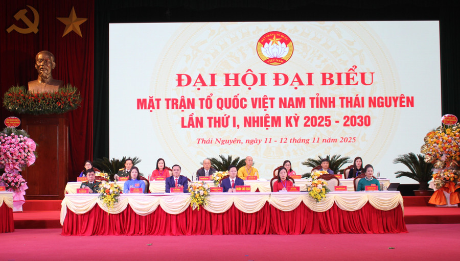 Đại hội đại biểu Mặt trận Tổ quốc Việt Nam tỉnh Thái Nguyên lần thứ I, nhiệm kỳ 2025-2030.