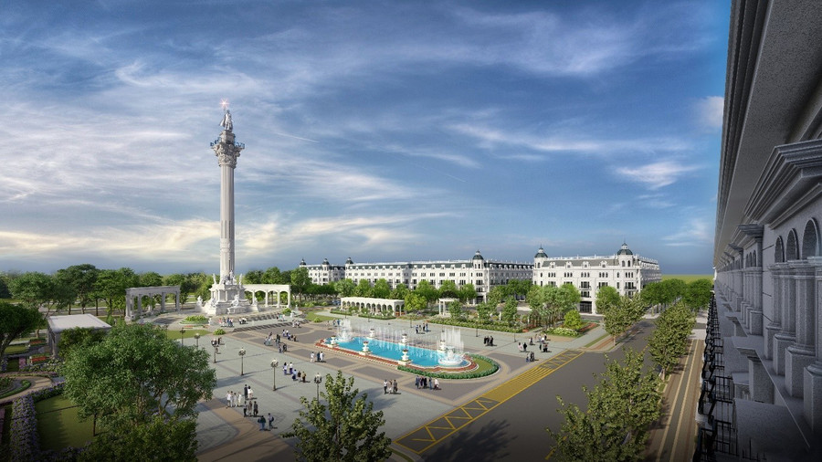 Đại quảng trường Danko Square rộng 22.000m2 là điểm nhấn cảnh quan nổi bật trong hệ thống 108+ tiện ích tại Danko Riverside. dk2.jpg
