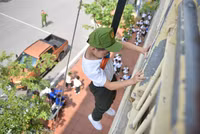 Chiến sĩ nhí học cách thoát hiểm