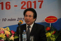 Thứ trưởng Bùi Văn Ga đánh trống khai giảng năm học mới tại Học viện Quản lý Giáo dục ảnh 3