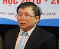 Thứ trưởng Bùi Văn Ga đánh trống khai giảng năm học mới tại Học viện Quản lý Giáo dục ảnh 1