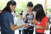 Thí sinh vui vẻ, thoải mái tự tin bước vào buổi thi cuối cùng ảnh 9 Thí sinh vui vẻ, thoải mái tự tin bước vào buổi thi cuối cùng ảnh 9