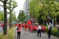 Rừng người mặc áo cờ đỏ sao vàng tuần hành phản đối Trung Quốc ảnh 7