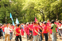 Rừng người mặc áo cờ đỏ sao vàng tuần hành phản đối Trung Quốc ảnh 12