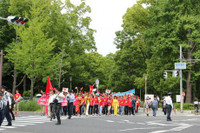 Rừng người mặc áo cờ đỏ sao vàng tuần hành phản đối Trung Quốc ảnh 6