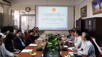 Hội đồng Chức danh Giáo sư Nhà nước trao tiền quyên góp ủng hộ tỉnh Quảng Bình, Hà Tĩnh ảnh 1