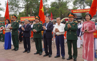 Anh em song sinh ở Quảng Trị cùng lên đường nhập ngũ