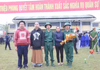 Anh em song sinh ở Quảng Trị cùng lên đường nhập ngũ