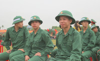 Anh em song sinh ở Quảng Trị cùng lên đường nhập ngũ