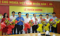 Hà Tĩnh khen thưởng học sinh đoạt huy chương các kỳ thi Olympic quốc tế ảnh 5 Hà Tĩnh khen thưởng học sinh đoạt huy chương các kỳ thi Olympic quốc tế ảnh 5