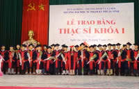 Trường ĐH Sư phạm Kỹ thuật Vinh: Trao bằng cho 34 tân thạc sỹ khóa I ảnh 2