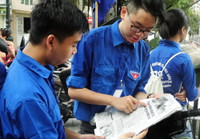 Phút thảnh thơi, đáng yêu của sinh viên tình nguyện ảnh 6