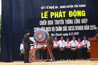 Phát động chiến dịch truyền thông lồng ghép cung cấp dịch vụ CSSKSS – KHHGĐ 2015 ảnh 3